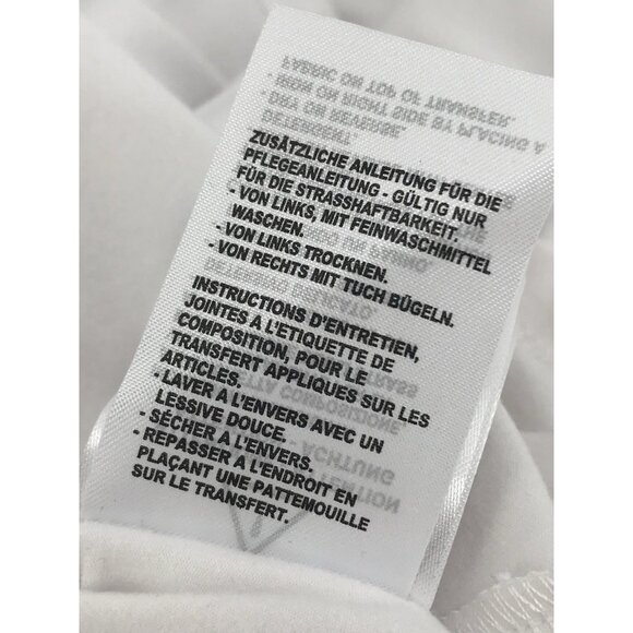 Conte Of Florence Turtleneck Wonens Size Medium White Embellished Apres Ski - Picture 15 of 15